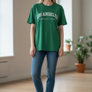 Streetwear Society Green LA Varsity‎ Team Tee